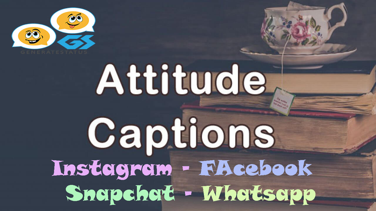 attitude captions for instagram