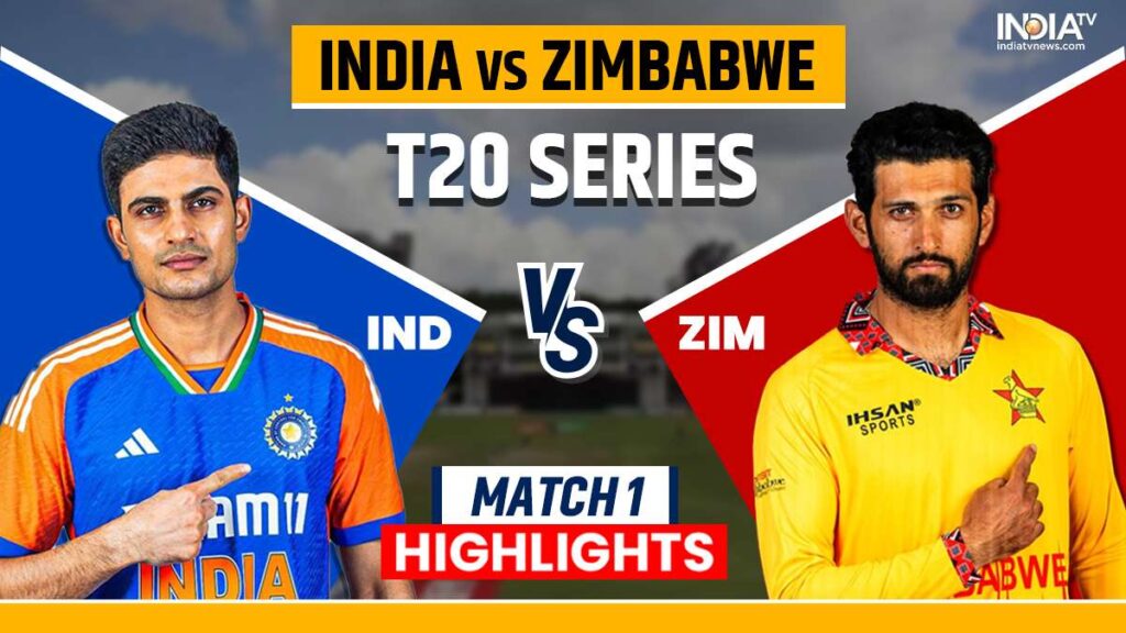 zimbabwe national cricket team vs india national cricket team match scorecard